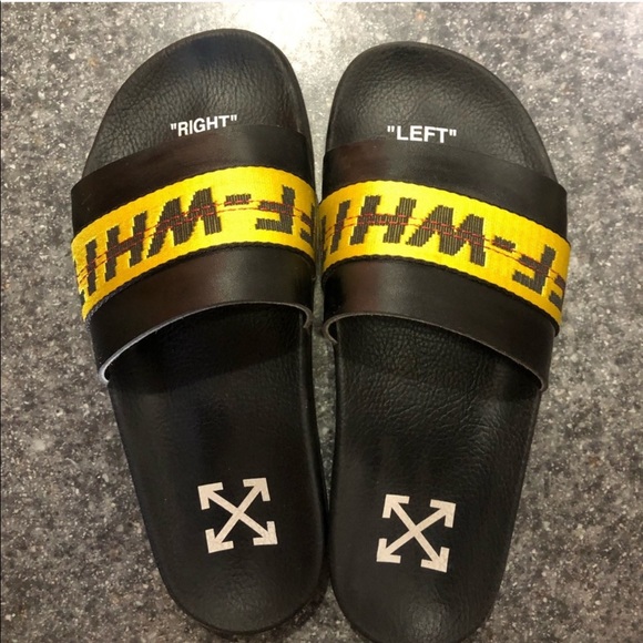 Off-white slides - Picture 1 of 2